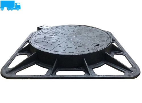 Ductile Iron Circular Manhole Cover & Frame (A1 Grade)